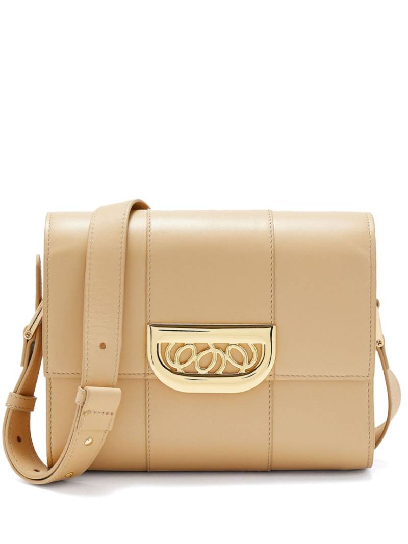 DESTREE Simone leather crossbody bag - Neutrals von DESTREE