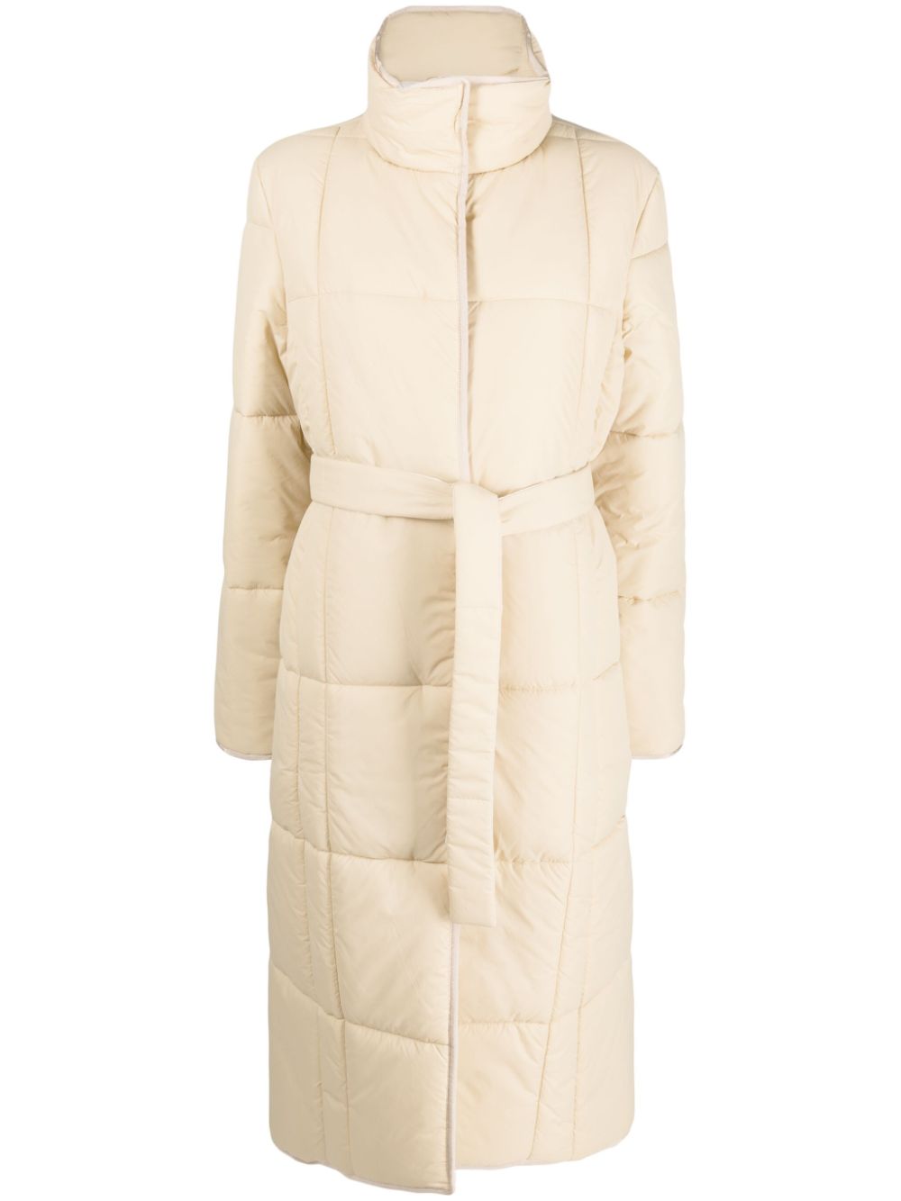 DESTREE Tracey belted padded coat - Neutrals von DESTREE