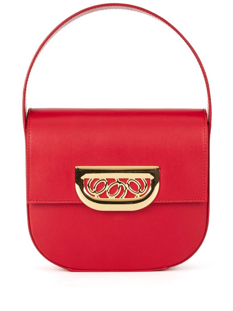 DESTREE small Martin leather shoulder bag - Red von DESTREE