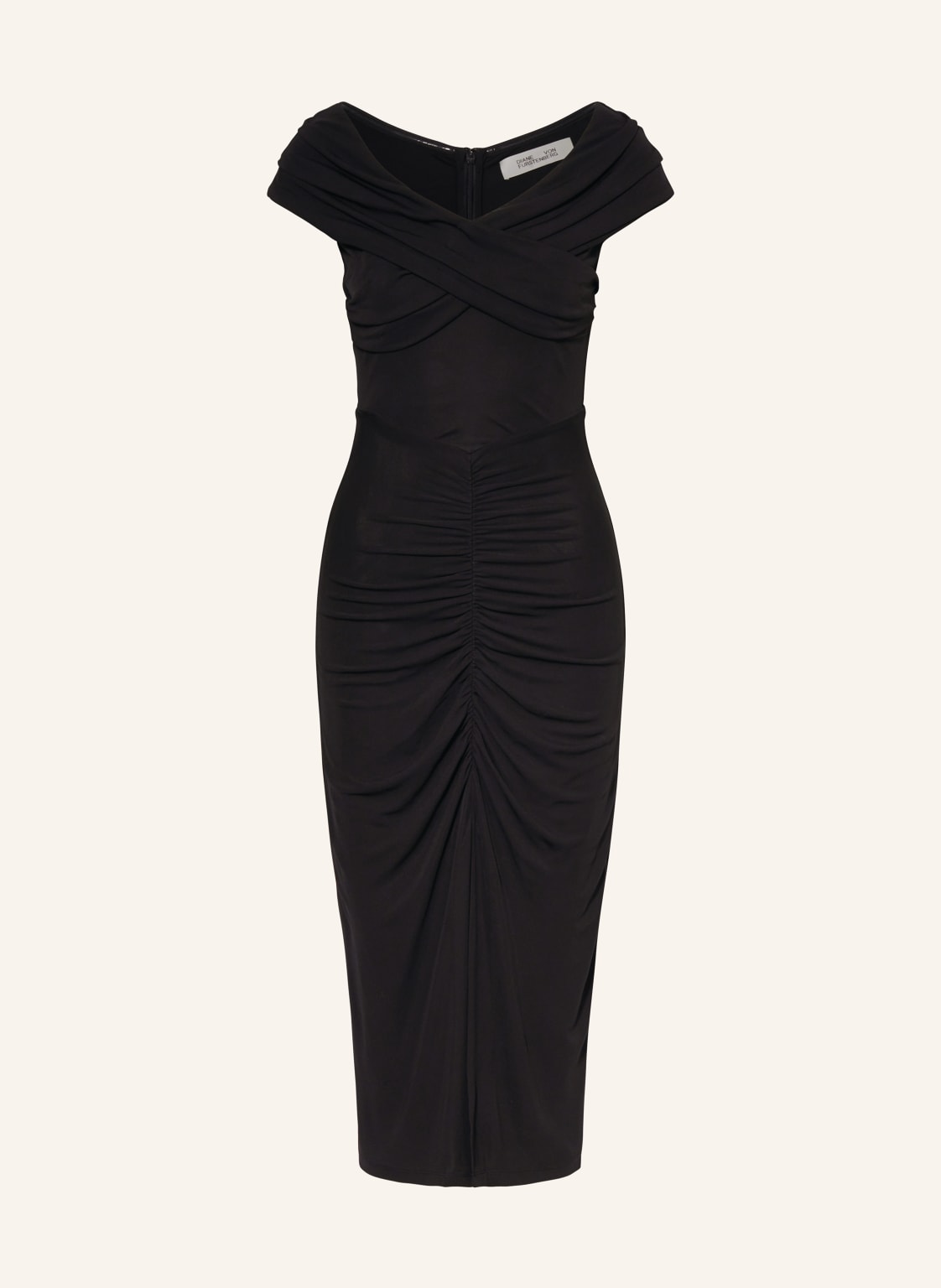 Diane Von Furstenberg Jerseykleid Stephen schwarz von DIANE VON FURSTENBERG