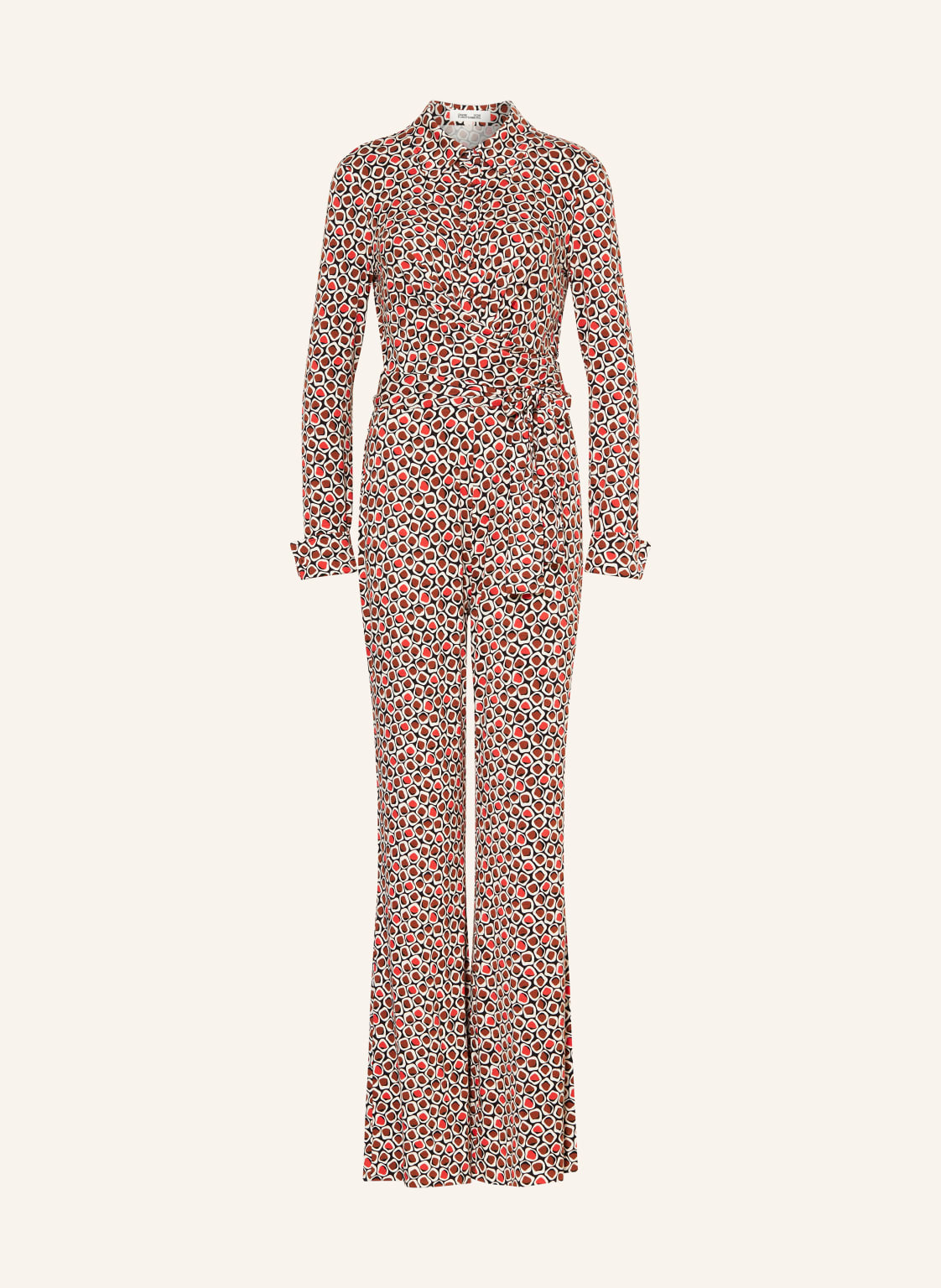 Diane Von Furstenberg Jumpsuit Michele rot von DIANE VON FURSTENBERG