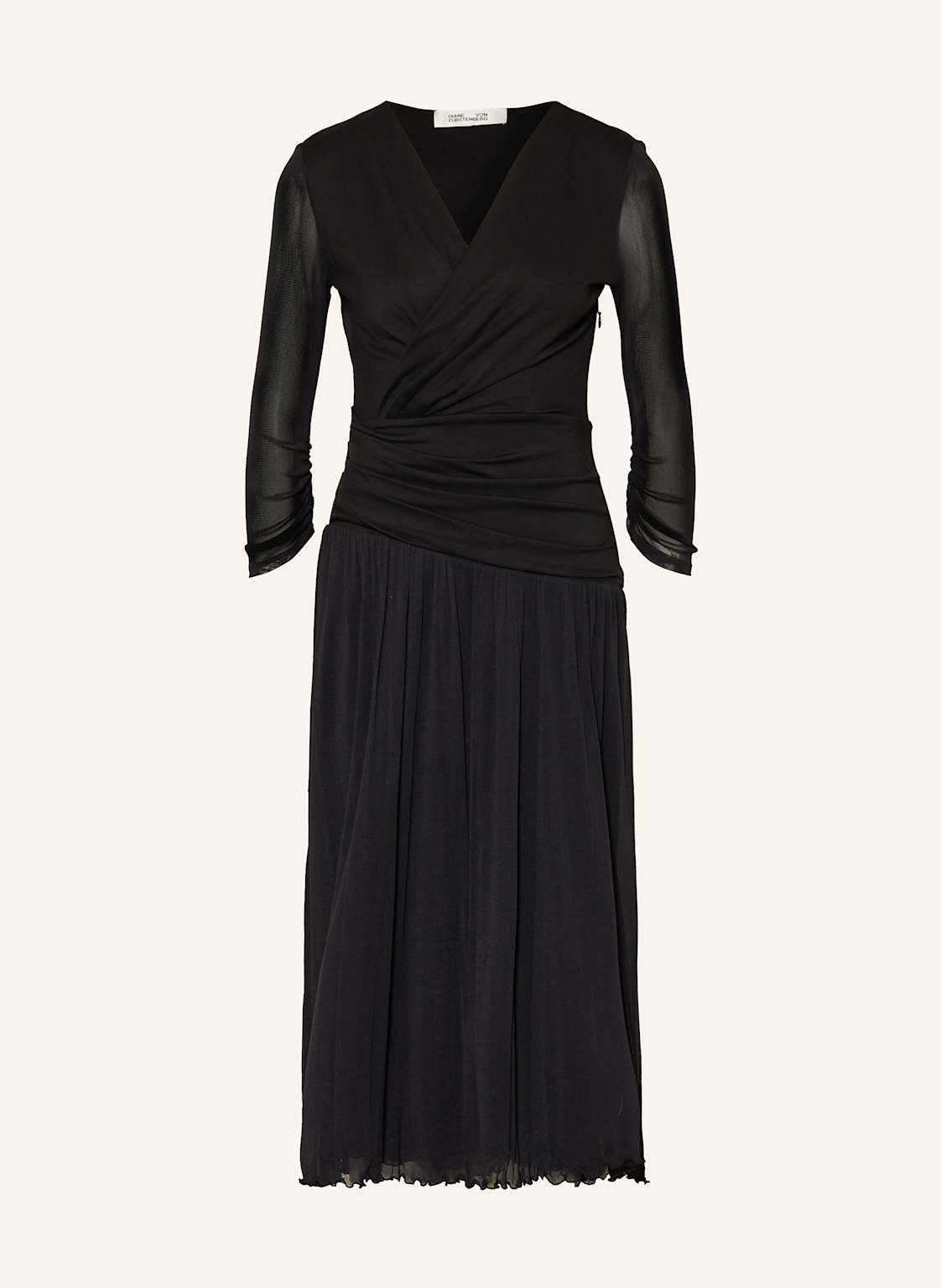 Diane Von Furstenberg Kleid Gaj schwarz von DIANE VON FURSTENBERG