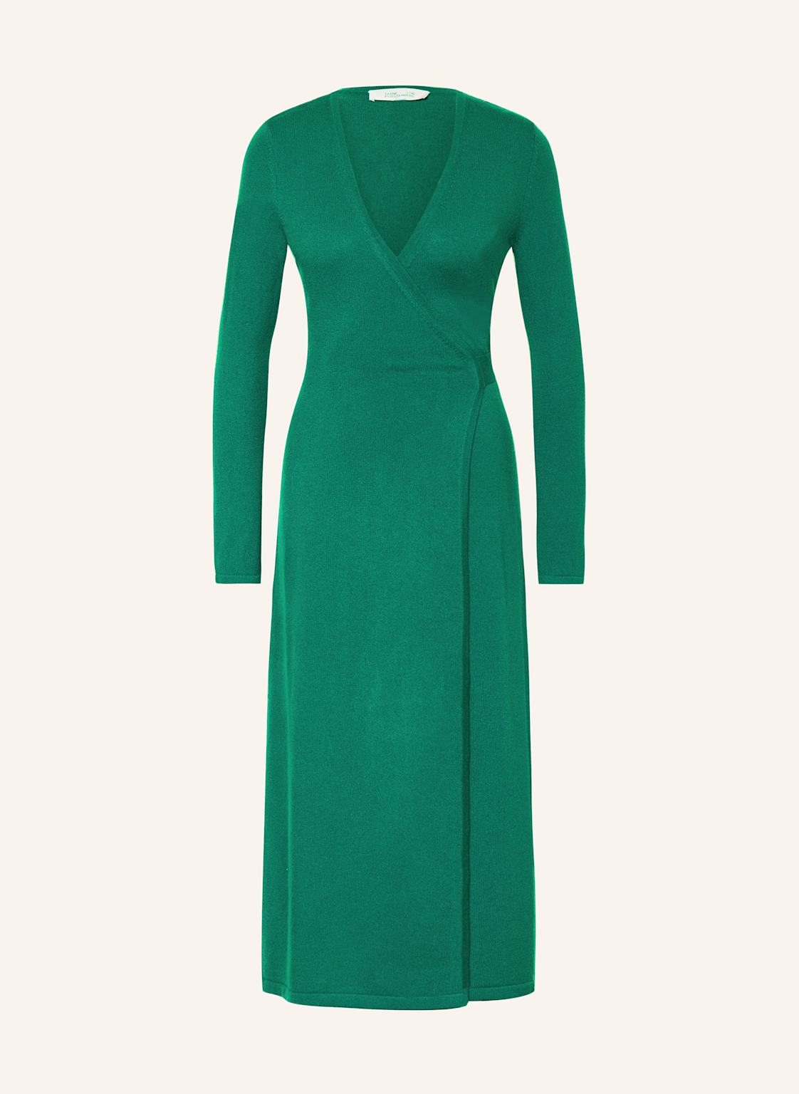 Diane Von Furstenberg Strickkleid Astrid gruen