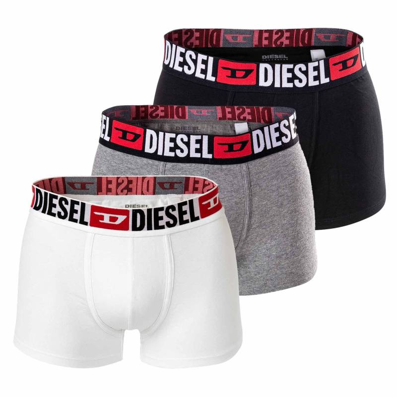 Boxershort 3er Pack Stretch-umbx-damienthreepack Herren Schwarz Bedruckt XL von DIESEL