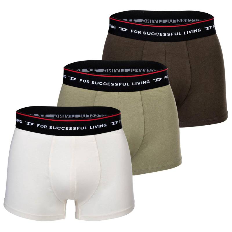 Boxershort Stretch-umbx-damienthreepack Herren Beige L von DIESEL