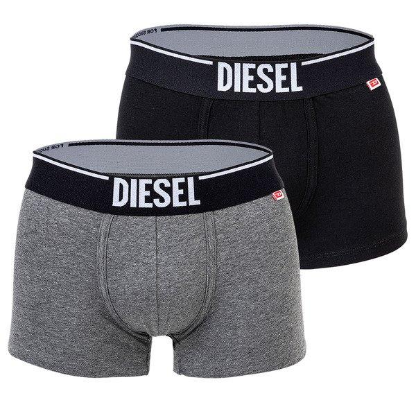 Boxershort 2er Pack Stretch-umbx-damientwopack Herren Taubengrau S von DIESEL