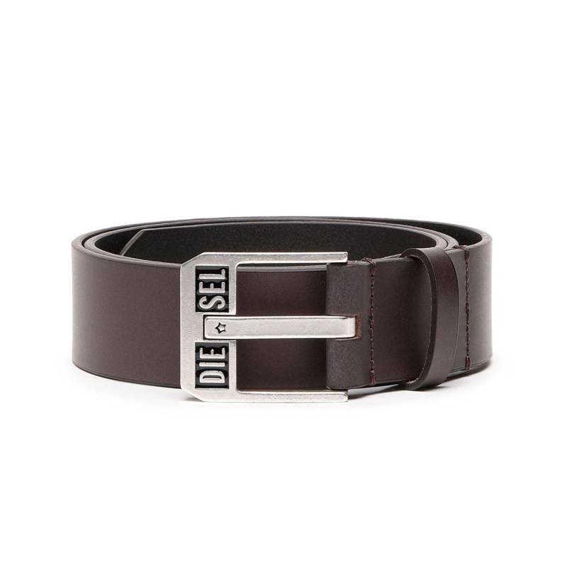 Gürtel Casual Herren Braun Bedruckt 85cm von DIESEL