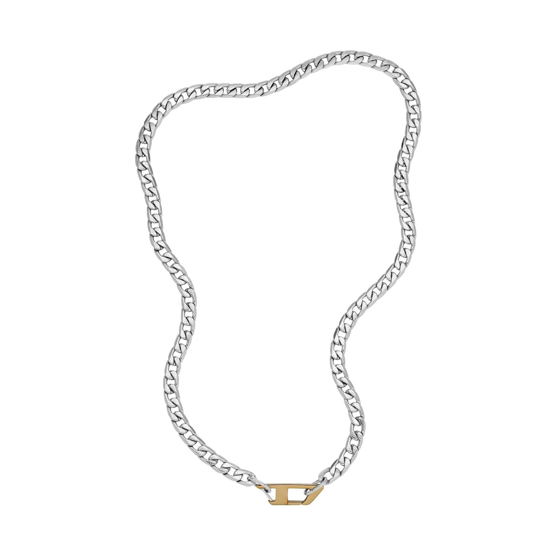 Halskette Damen Silber 60 cm von DIESEL