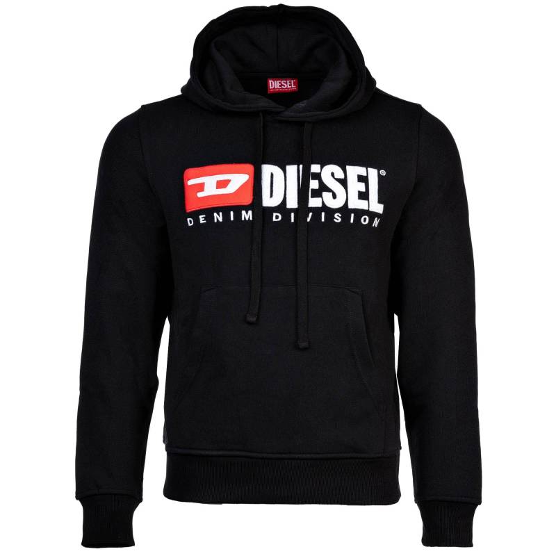 Kapuzenpullover Herren Schwarz S von DIESEL