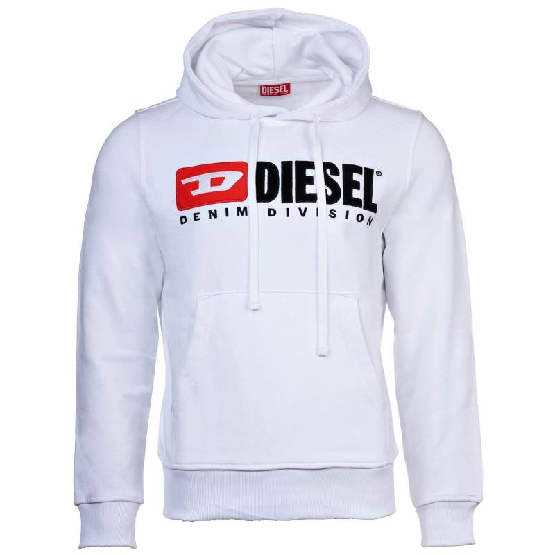 Kapuzenpullover Herren Weiss S von DIESEL