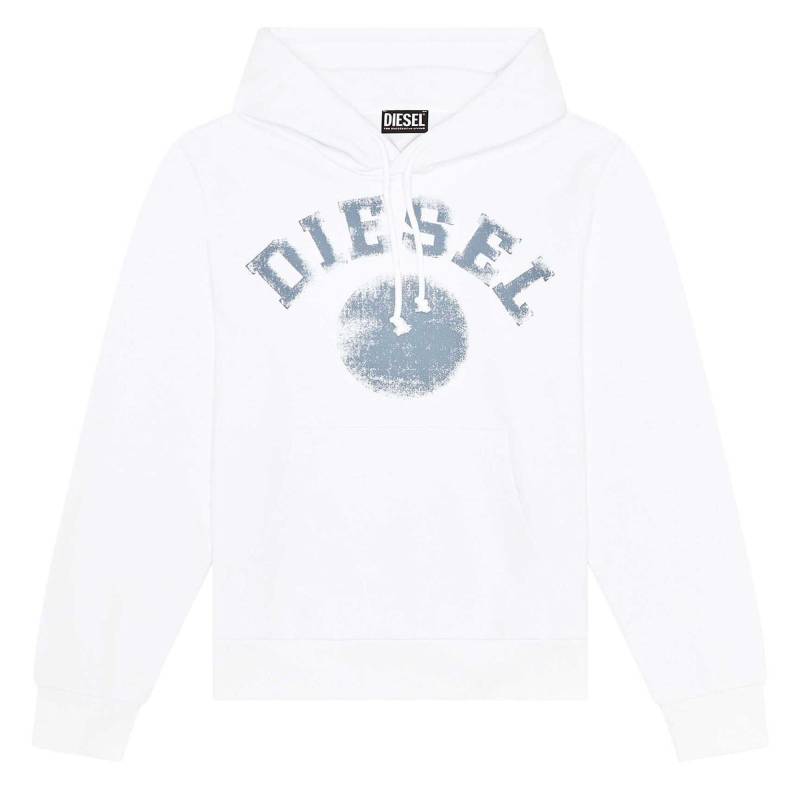 Sweatshirt Bequem Sitzend-s-ginn Hood-k30 Herren Weiss XL von DIESEL