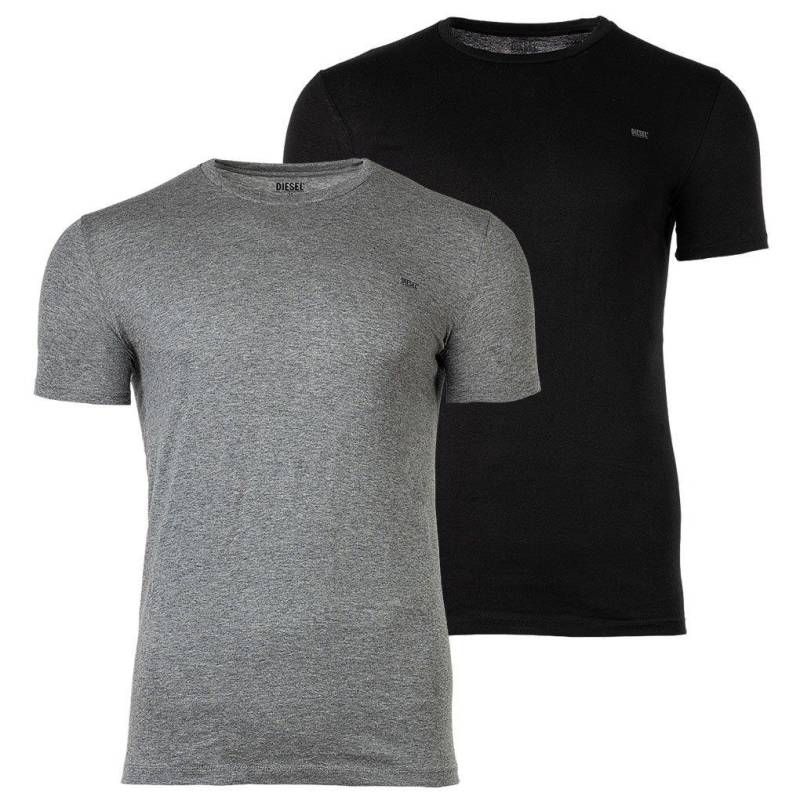 T-shirt 2er Pack Bequem Sitzend-umtee-randal-tube-twopack Herren Grau S von DIESEL