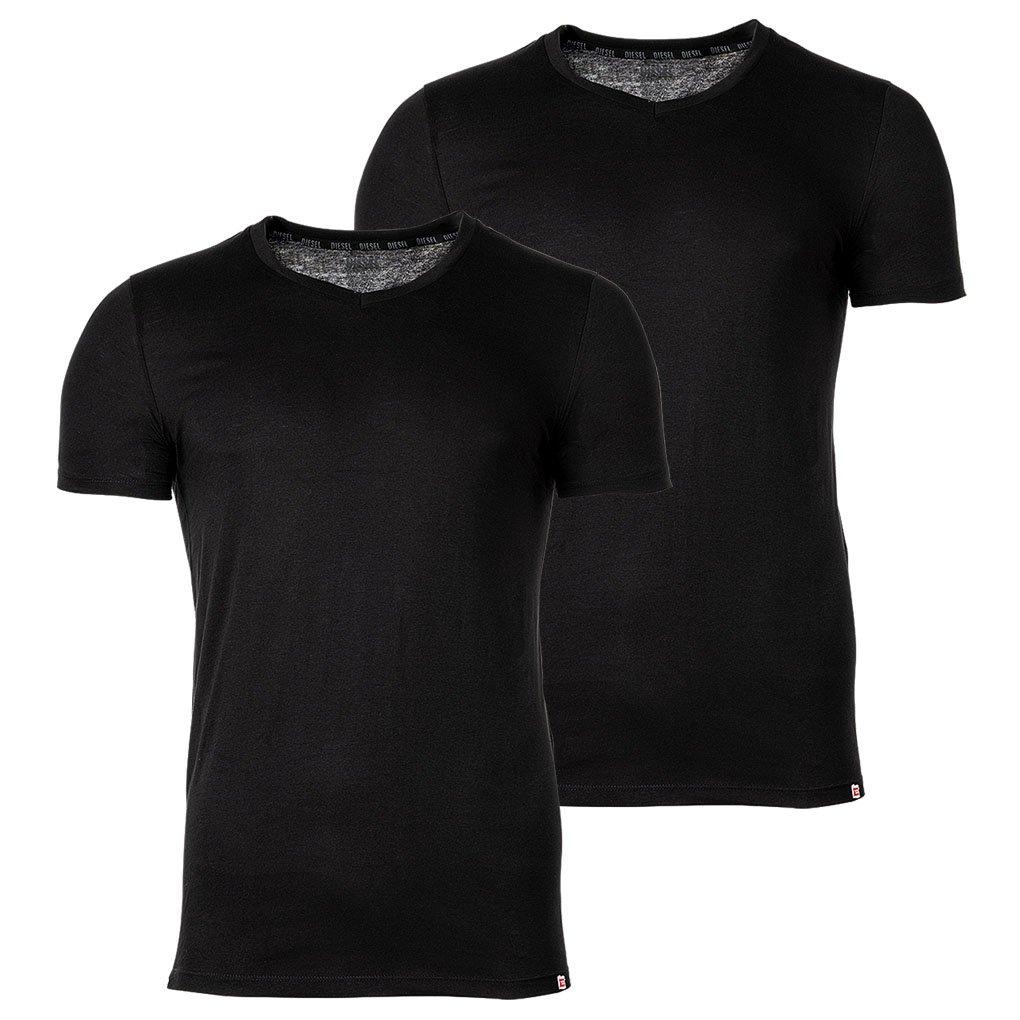 T-shirt 2er Pack Bequem Sitzend-umtee-michael-tube-twopack Herren Schwarz XL von DIESEL