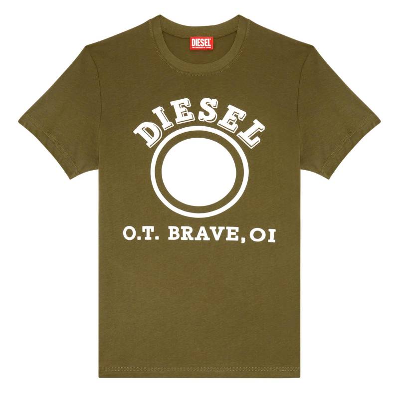 T-shirt Bequem Sitzend-t-diegor-k64 Damen Grün M von DIESEL