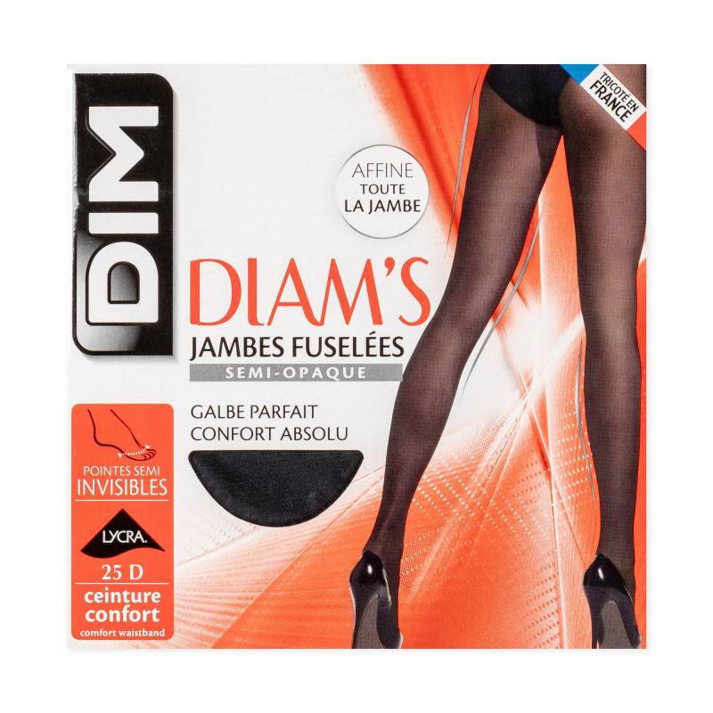 Dim - Strumpfhose, 25 DEN, für Damen, Black, Größe I von Dim