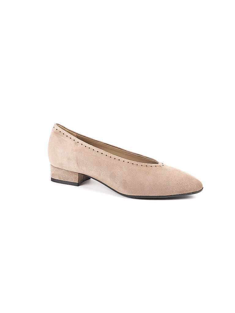 DIRNDL & BUA Trachten Pumps beige | 37 von DIRNDL & BUA