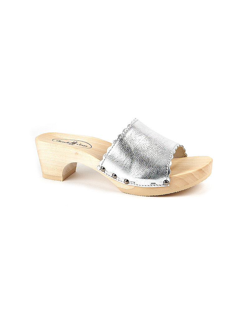 DIRNDL & BUA Trachtenschuhe - Pantolette silber | 39 DIRNDL & BUA Trachtenschuhe - Pantolette silber | 39 von DIRNDL & BUA