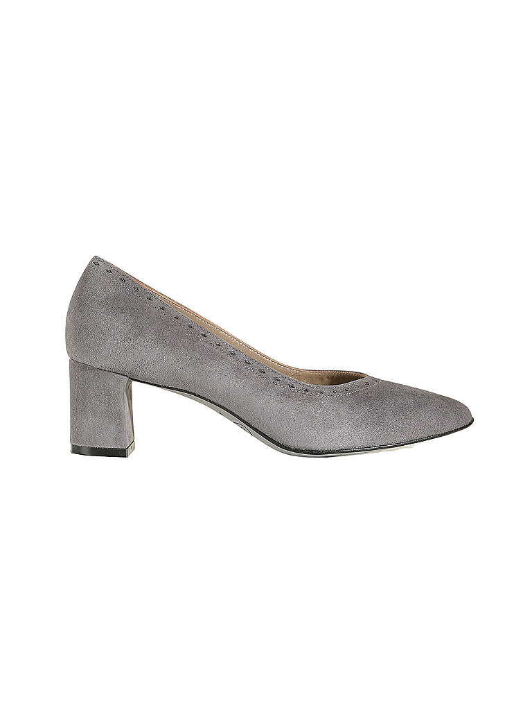 DIRNDL & BUA Trachtenschuhe - Pumps grau | 37 von DIRNDL & BUA