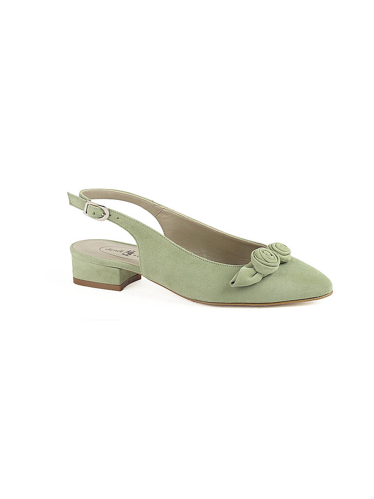 DIRNDL & BUA Trachtenschuhe - Pumps grün | 40 DIRNDL & BUA Trachtenschuhe - Pumps grün | 40 von DIRNDL & BUA