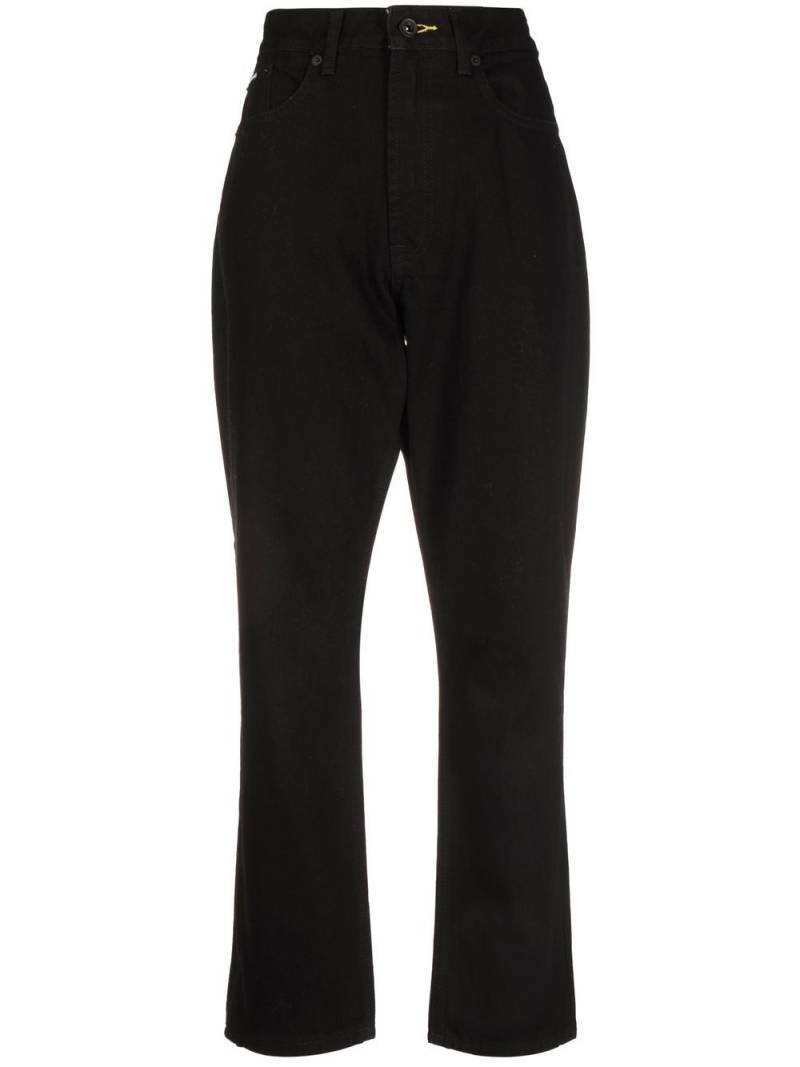 DKNY Broome mid-rise straight-leg jeans - Black von DKNY