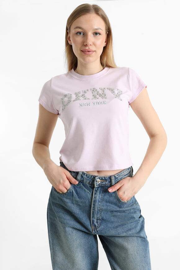 DKNY Crop T-Shirt | Bliss | Damen  | M von DKNY