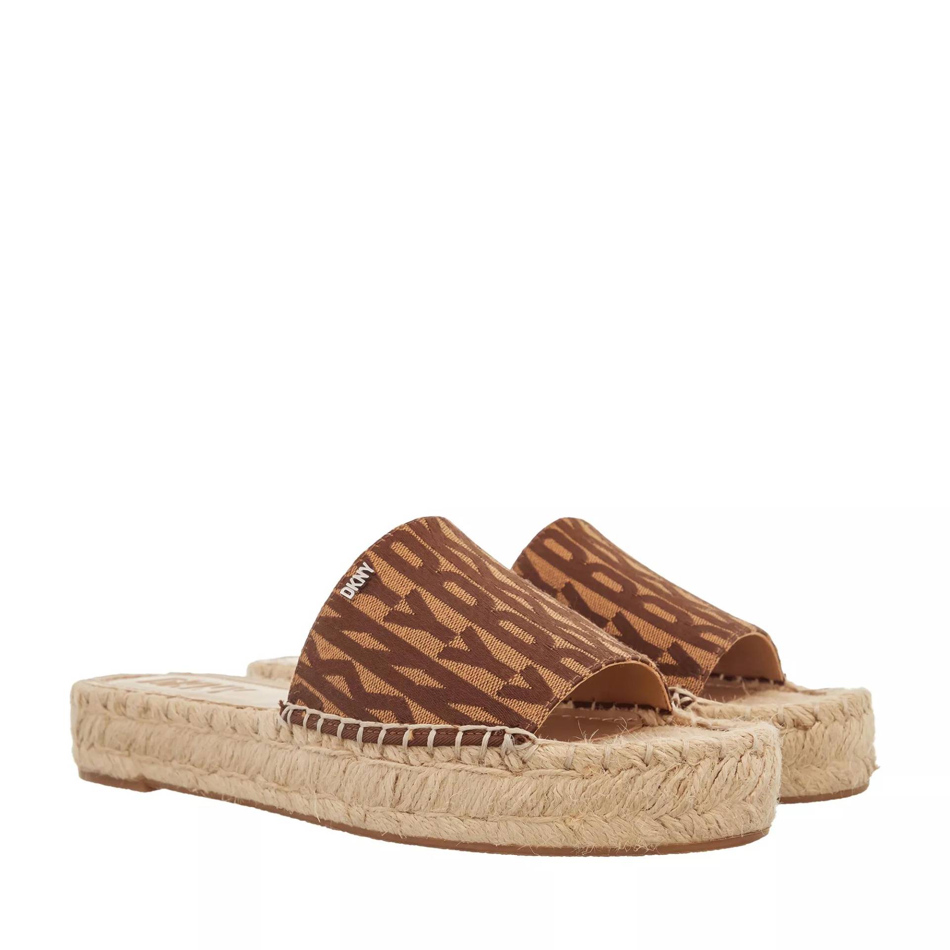 DKNY Espadrilles - Camillo Platform Slide Espadrille - Gr. 36 (EU) - in Beige - für Damen von DKNY