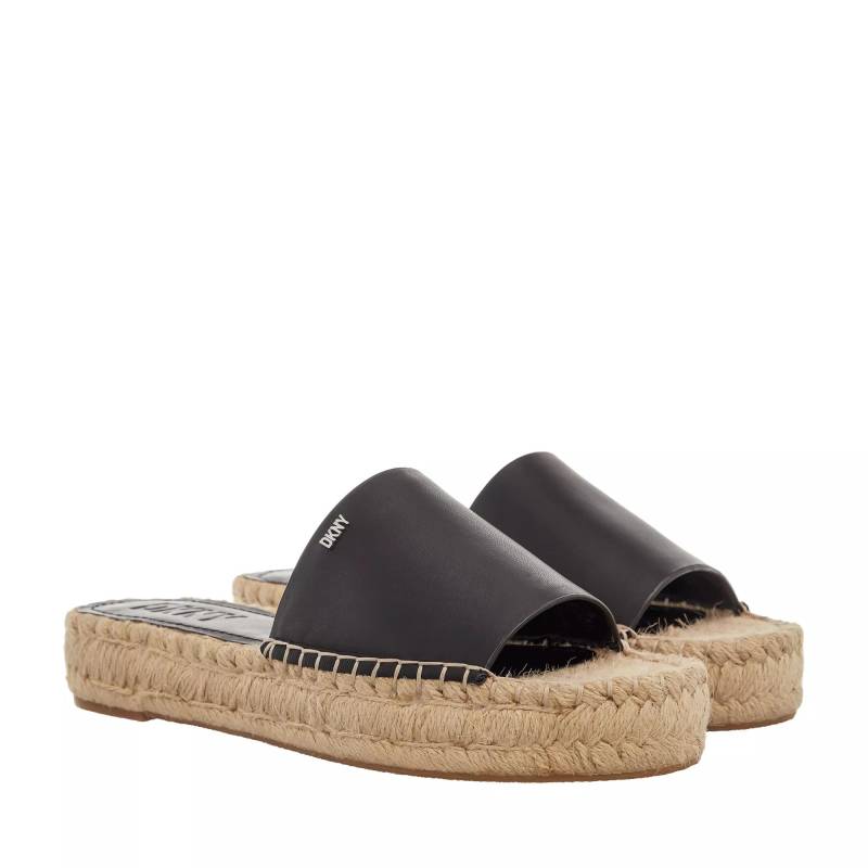 DKNY Espadrilles - Camillo Platform Slide Espadrille - Gr. 38 (EU) - in Schwarz - für Damen von DKNY