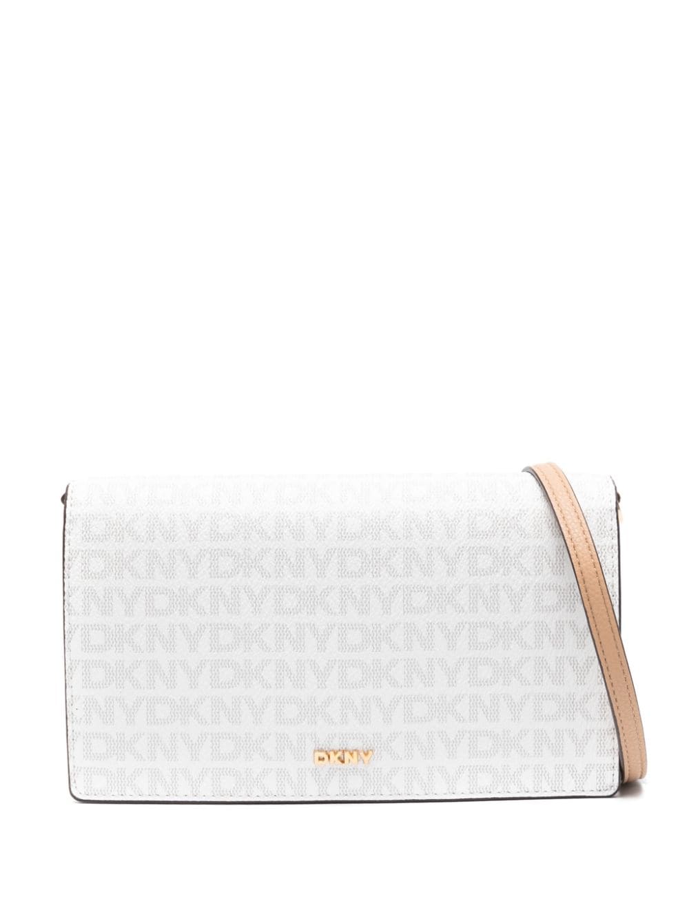 DKNY Farah clutch bag - Neutrals von DKNY