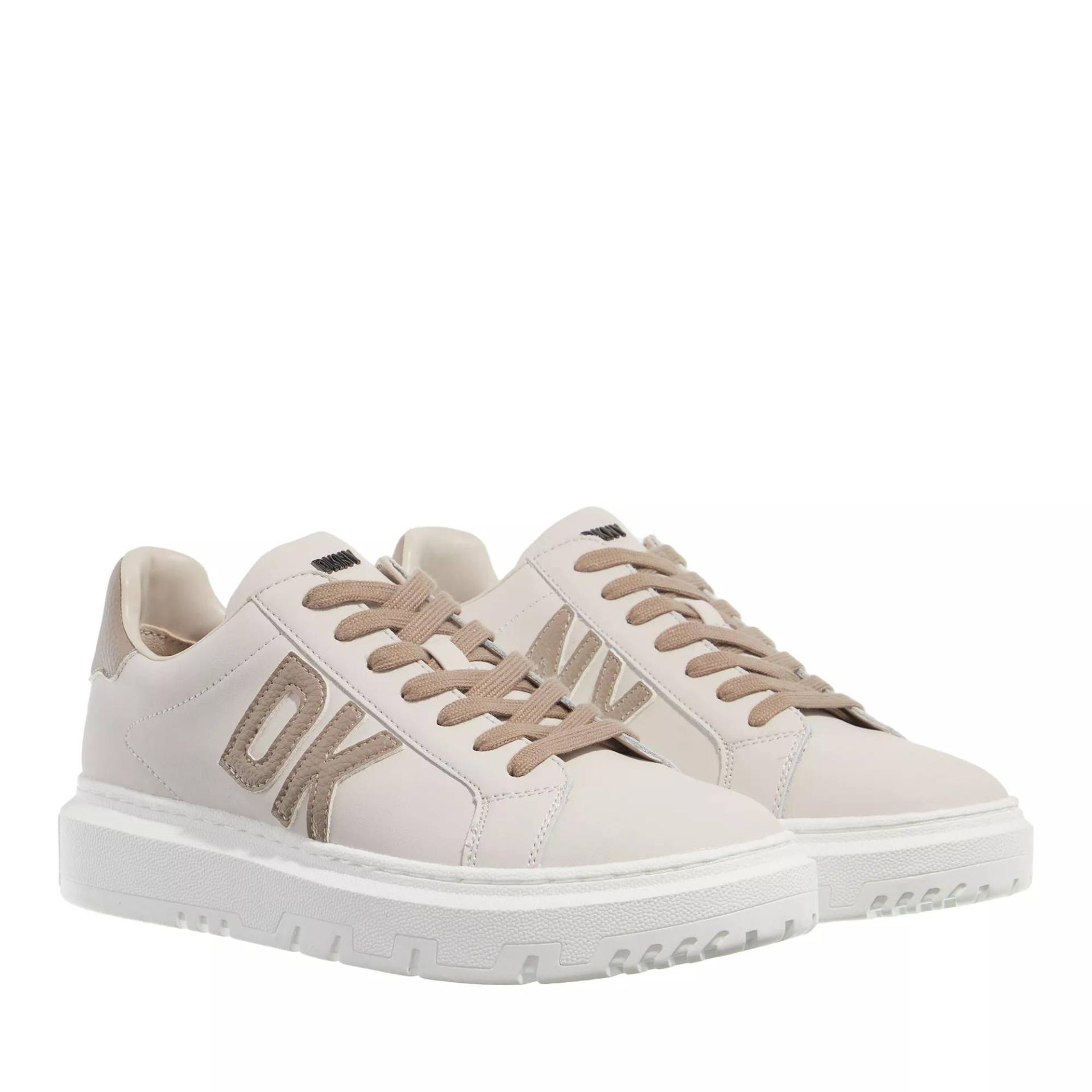 DKNY Sneaker - Marian Lace Up Sneaker - Gr. 37 (EU) - in Taupe - für Damen von DKNY