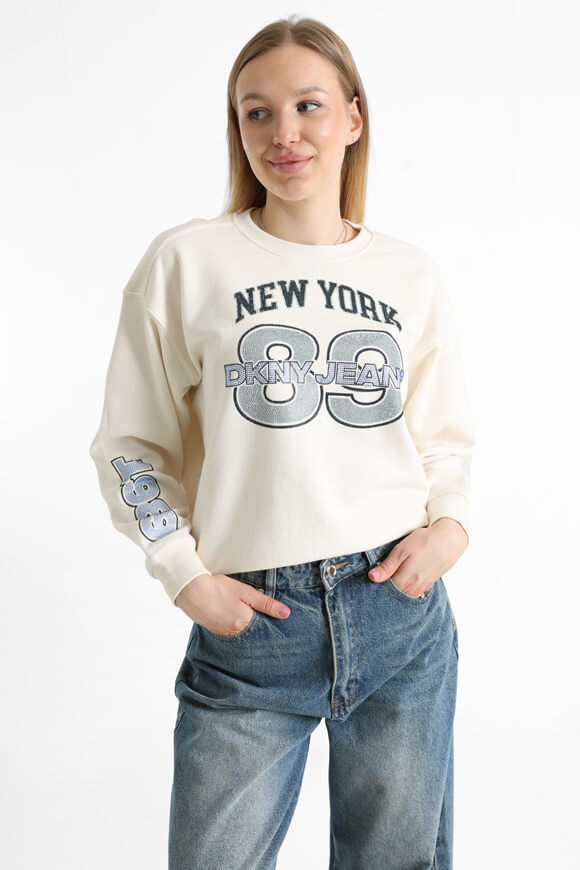 DKNY Sweatshirt | Eggnog | Damen  | XS von DKNY