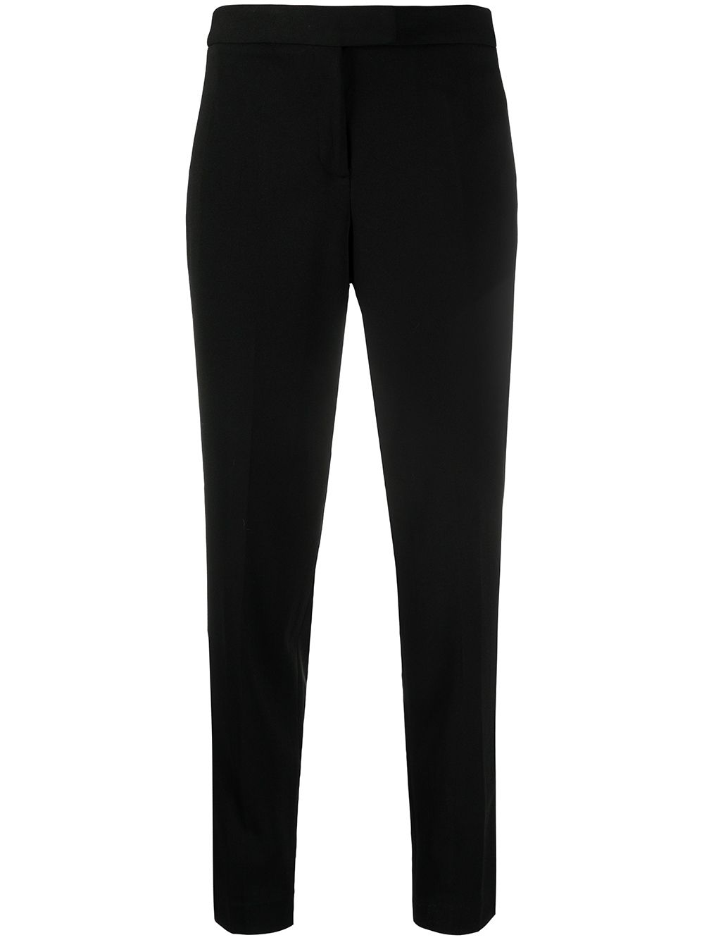 DKNY cropped slim-cut trousers - Black von DKNY