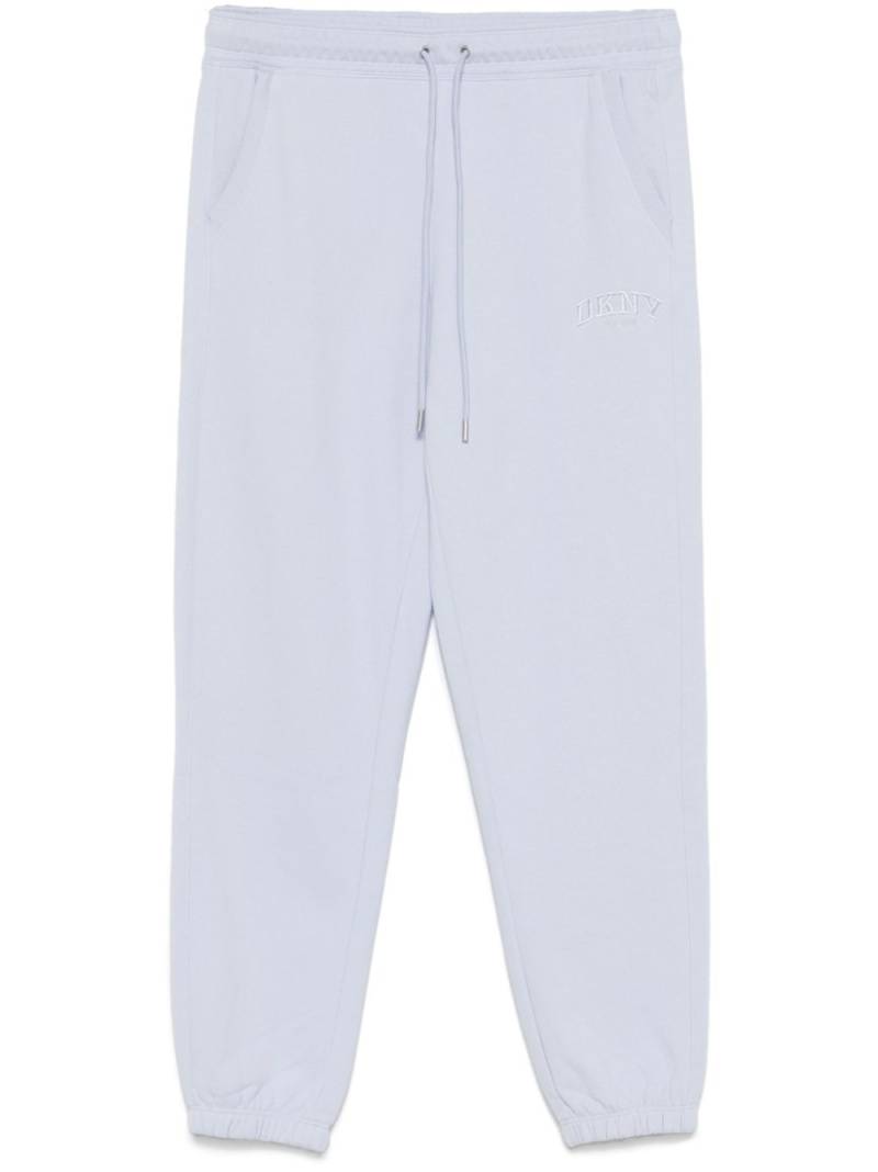 DKNY embroidered-logo track pants - Blue von DKNY