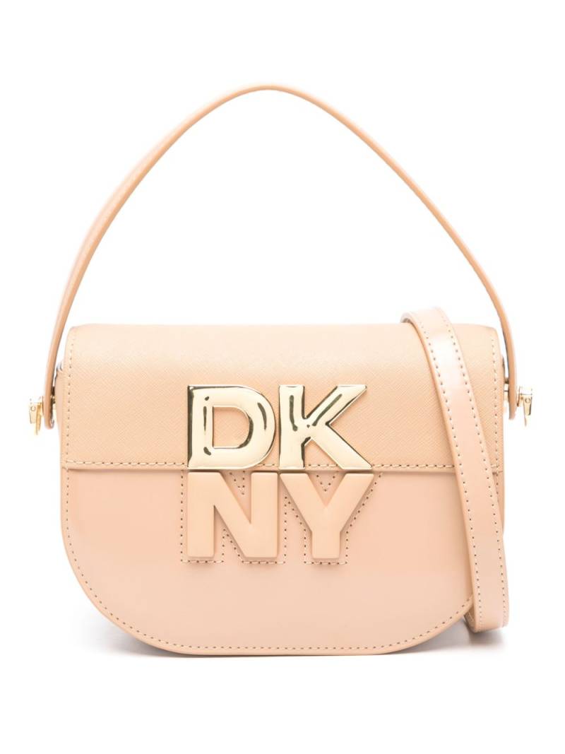 DKNY logo-lettering tote bag - Neutrals von DKNY