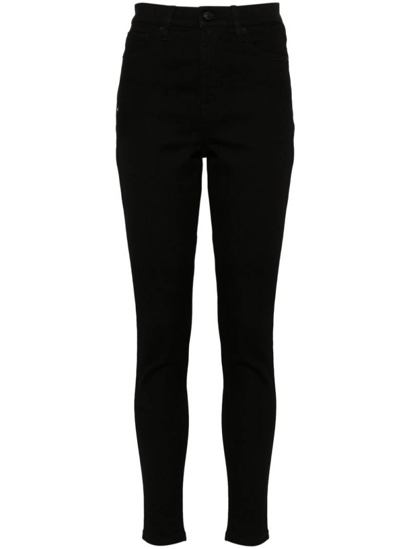 DKNY logo-patch jeans - Black von DKNY