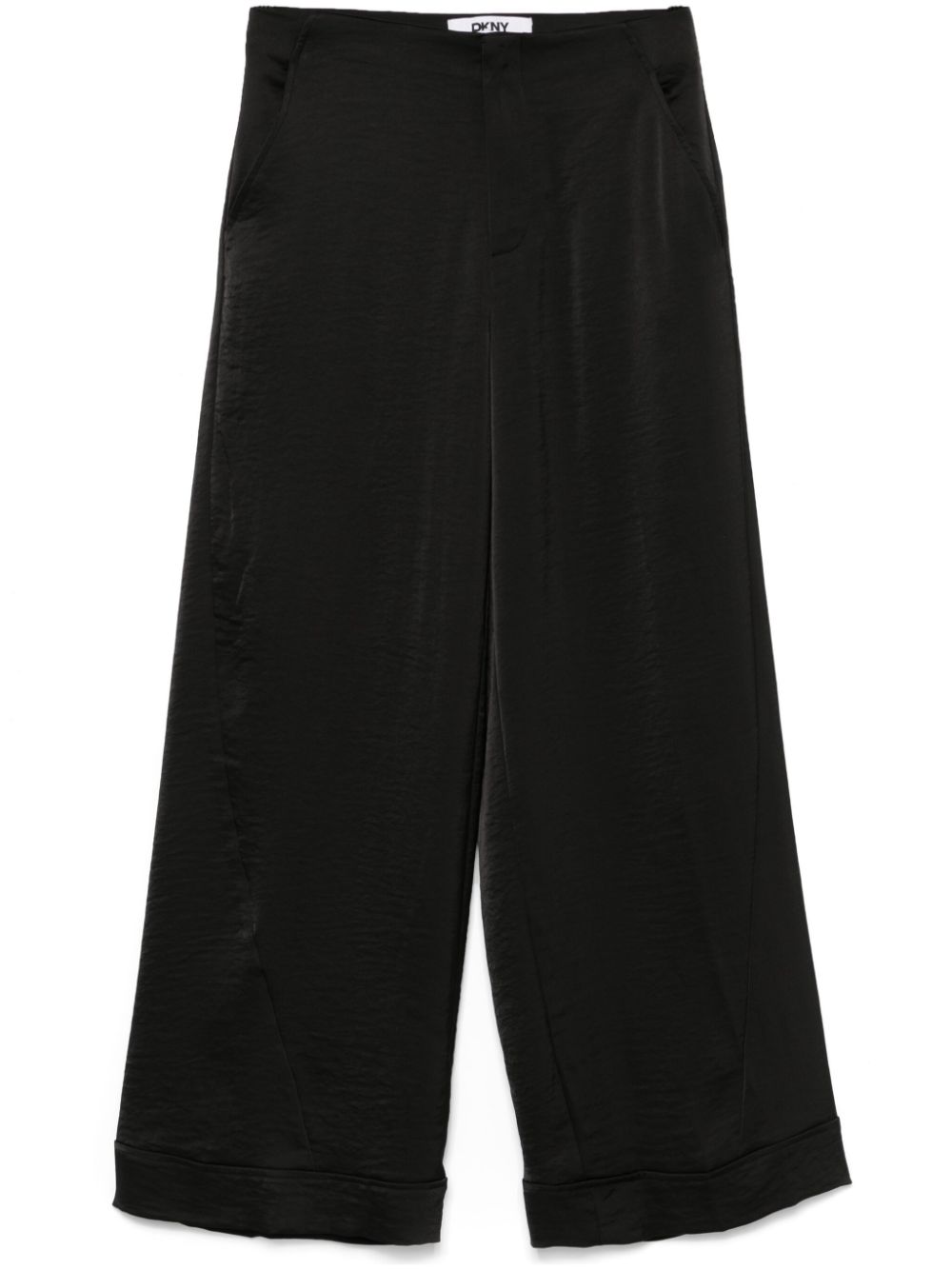 DKNY wide-leg trousers - Black von DKNY