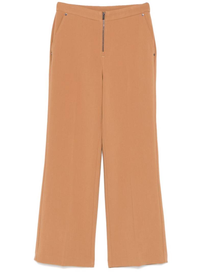 DKNY wide-leg trousers - Brown von DKNY