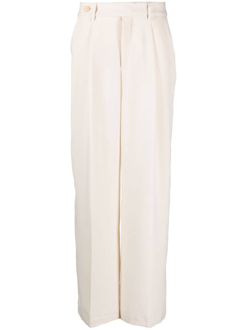 DKNY wide-leg trousers - White von DKNY