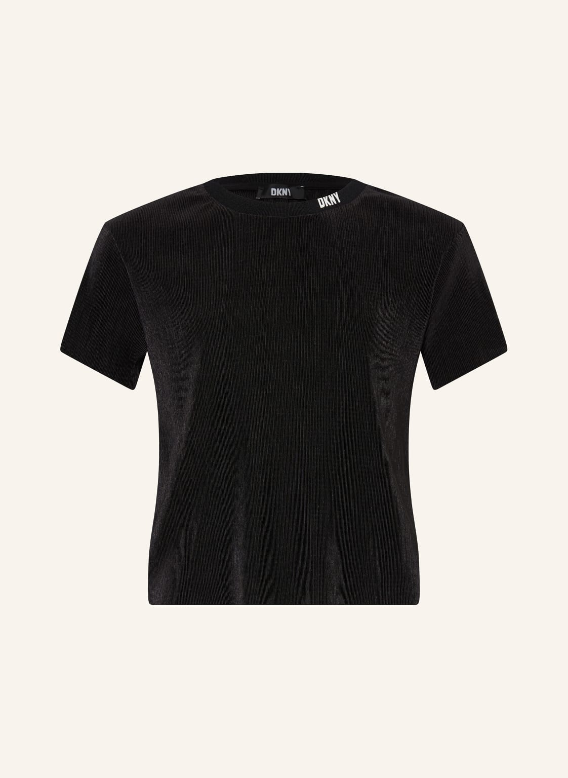 Dkny Cropped-Shirt schwarz von DKNY