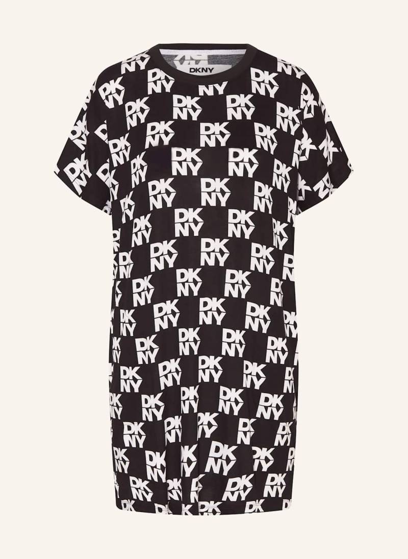 Dkny Nachthemd Fits The Vibe schwarz von DKNY