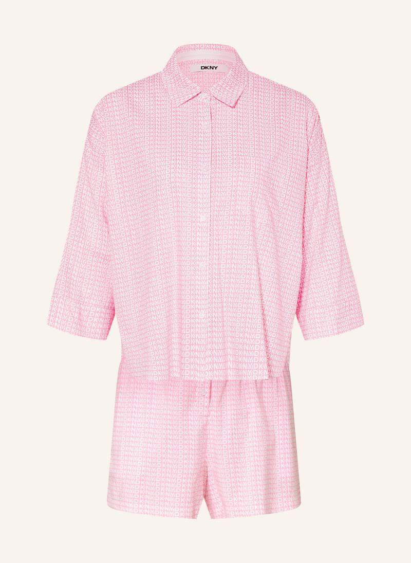 Dkny Schlafanzug A New Era Mit 3/4-Arm pink von DKNY