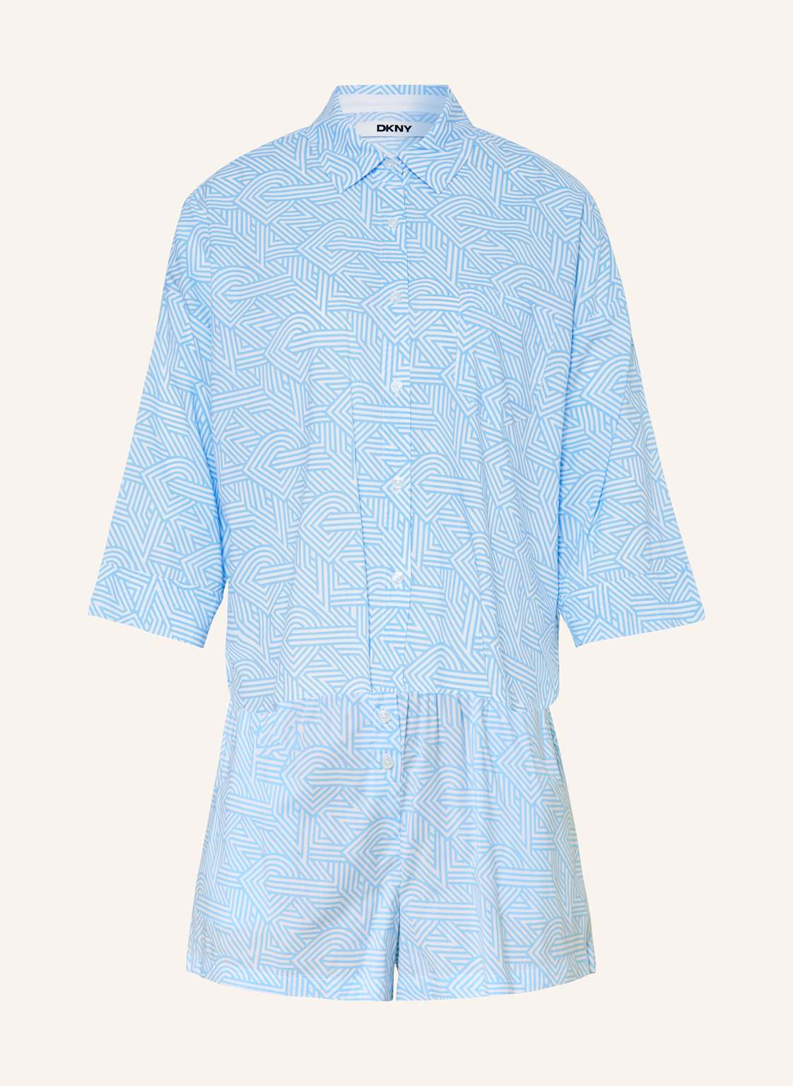 Dkny Schlafanzug A New Era Mit 3/4-Arm blau Dkny Schlafanzug A New Era Mit 3/4-Arm blau von DKNY