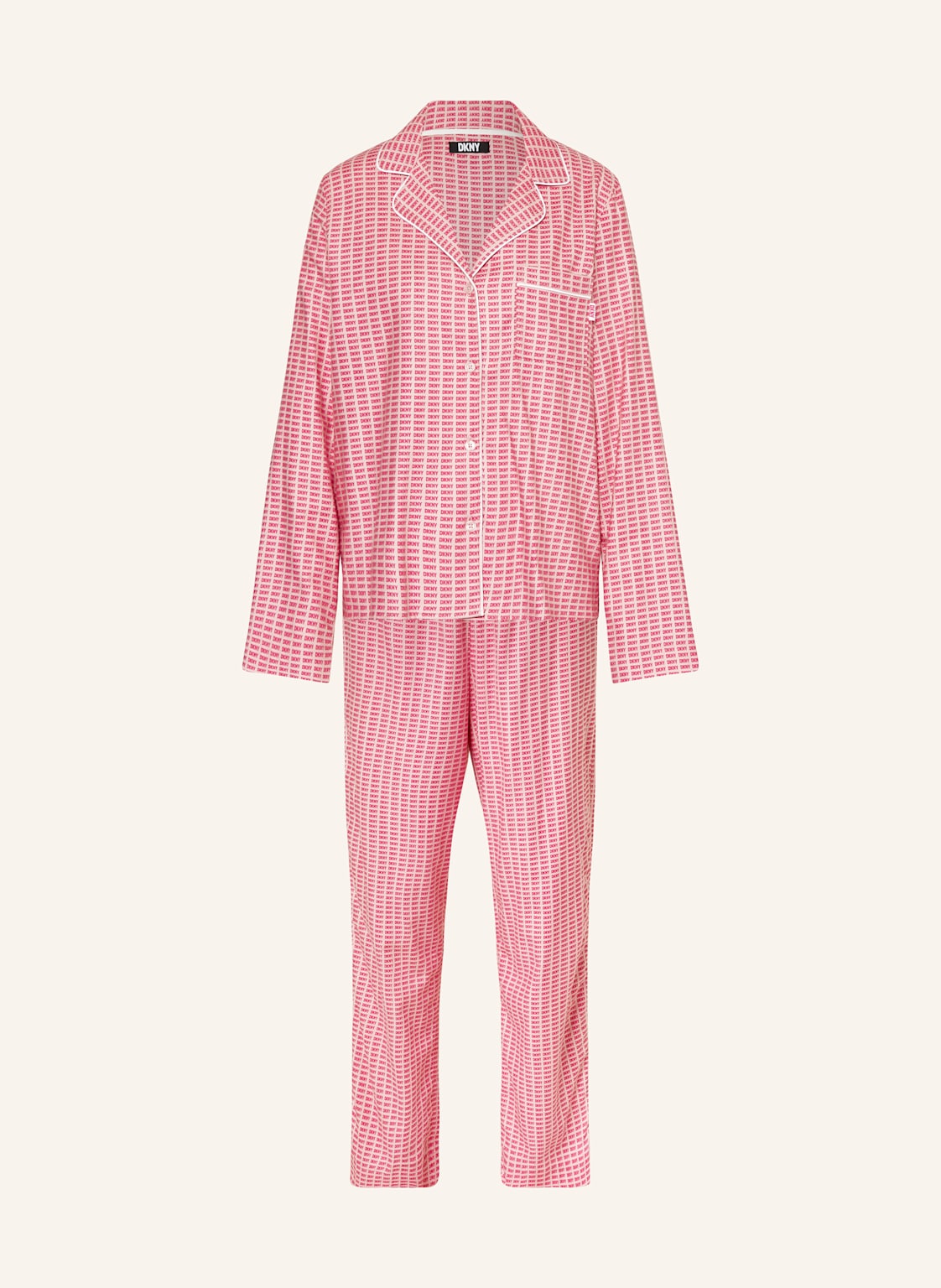 Dkny Schlafanzug Match & Relax Aus Flanell pink von DKNY