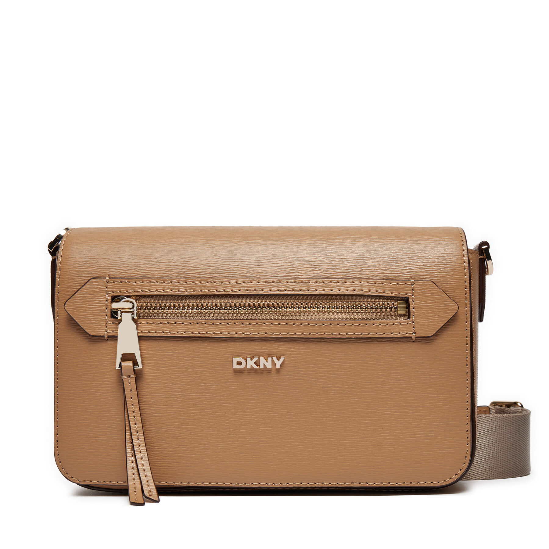 Handtasche DKNY Bryant Ave Md Flap C R42E3E21 Braun von DKNY