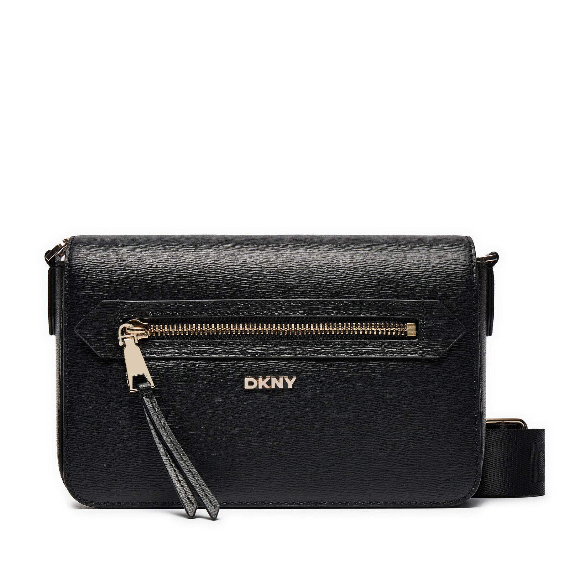 Handtasche DKNY Bryant Ave Md Flap C R42E3E21 Schwarz von DKNY