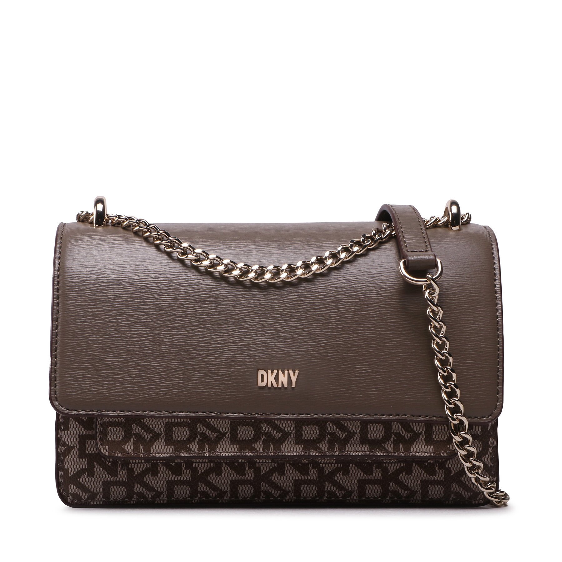 Handtasche DKNY Bryant Chain Flap Cb R24EJA90 Braun von DKNY