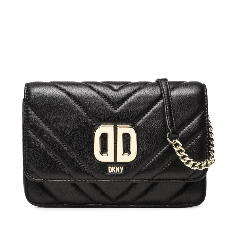 Handtasche DKNY Delphine Flp Cbody R23EBK74 Schwarz von DKNY