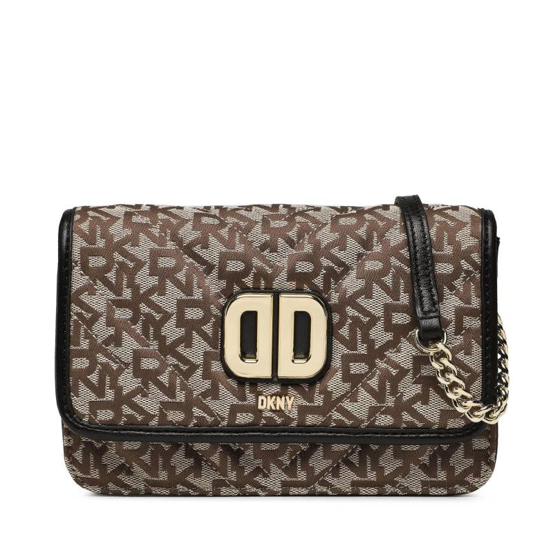 Handtasche DKNY Delphine Flp Cbody R23EFK74 Beige von DKNY