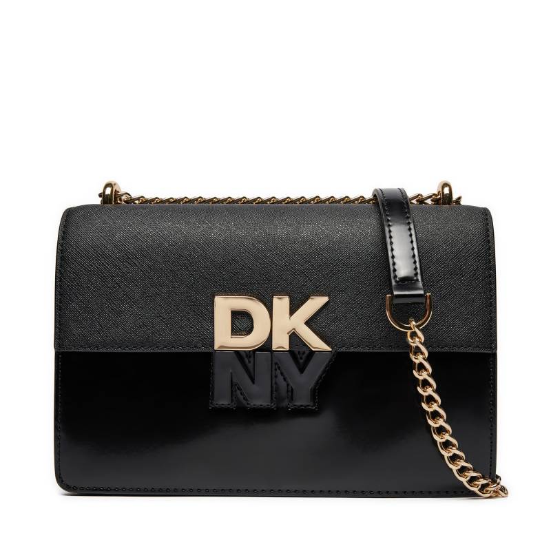 Handtasche DKNY Echo Sm Chain Flap R423KE31 Schwarz von DKNY