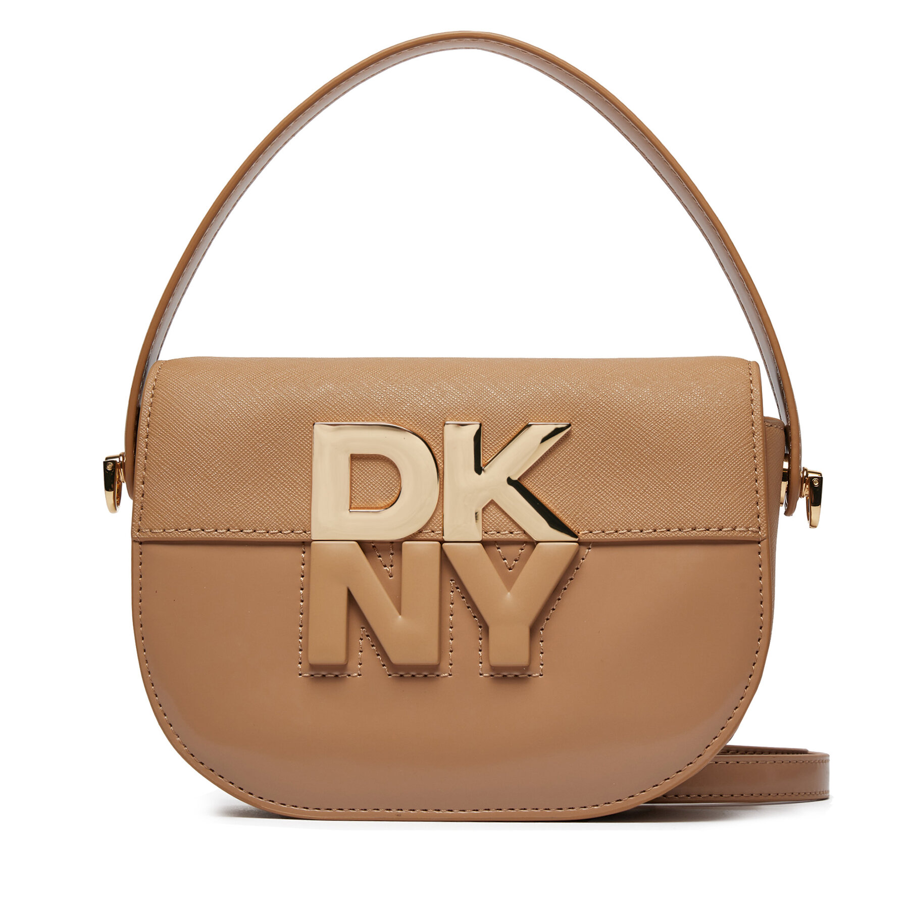 Handtasche DKNY Echo Sm Flap Cbody R42EKE28 Braun von DKNY