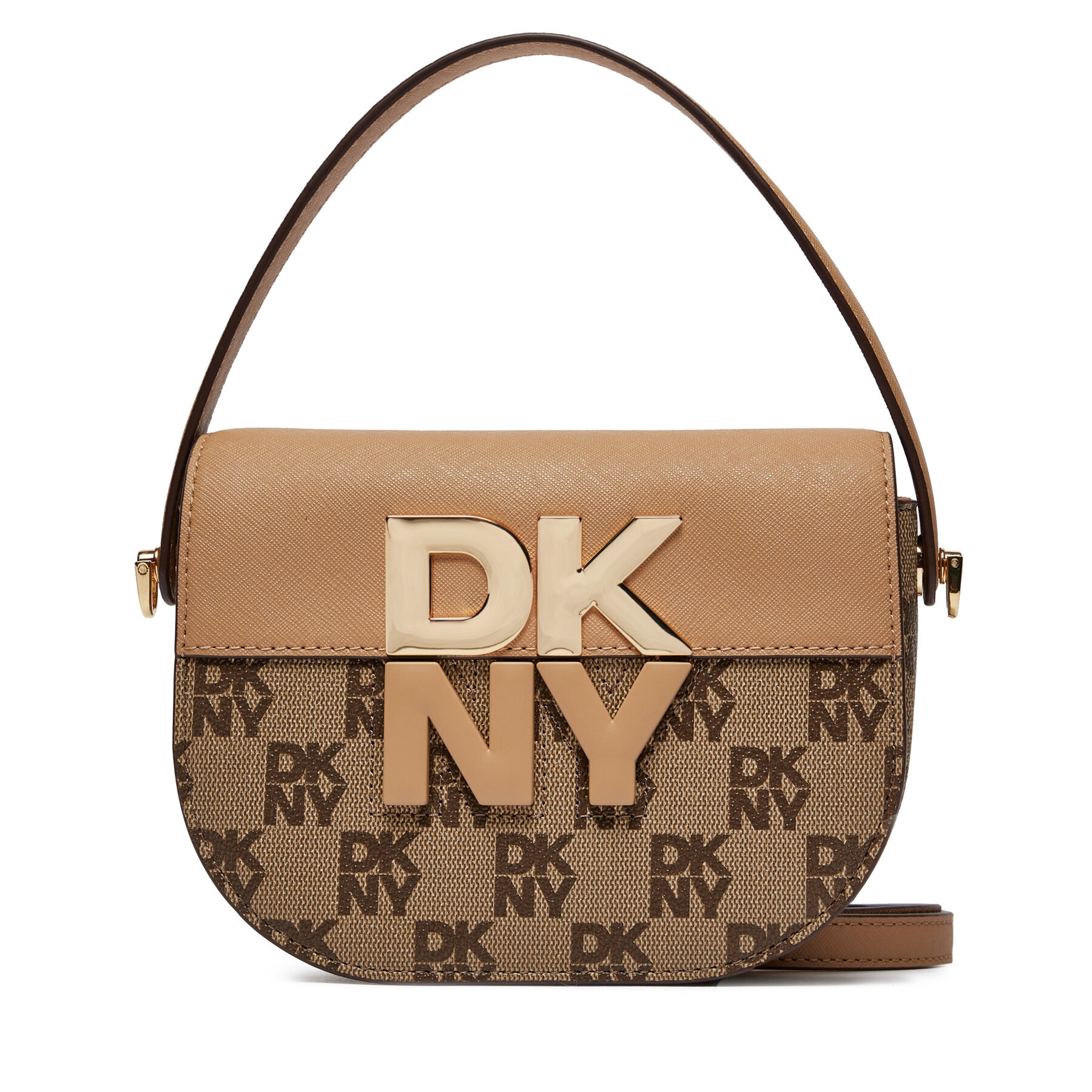 Handtasche DKNY Echo Sm Flap Cbody R42EYE28 Braun von DKNY